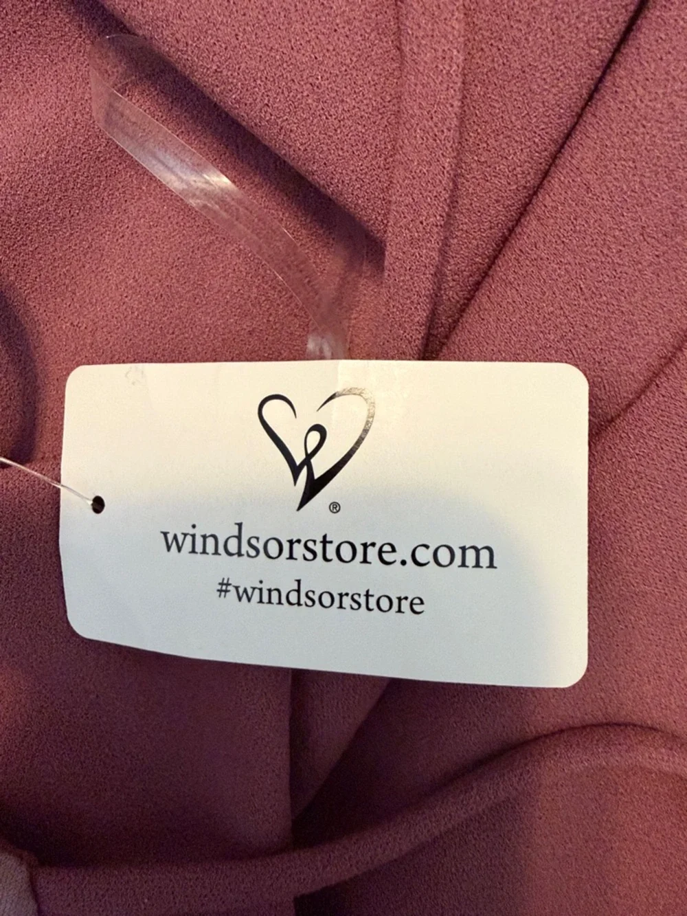 Windsor Dusty Rose Spaghetti-Strap Skater Dress size medium NWT - Picture 9 of 9